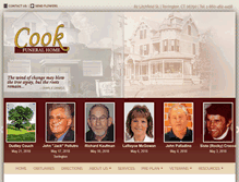 Tablet Screenshot of cookfuneralhomect.com